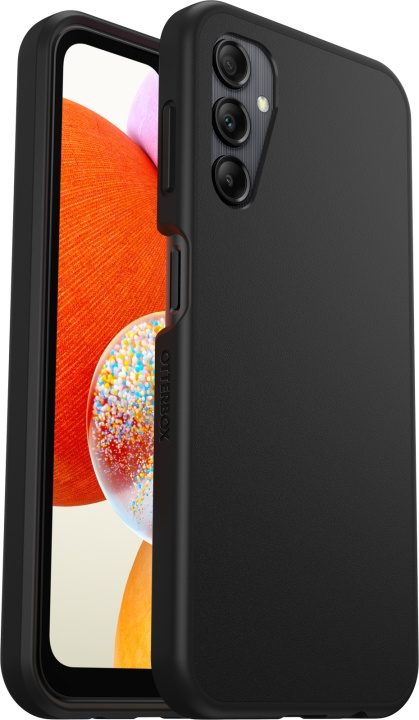 Otterbox React beskyttelsesetui svart, Galaxy A14 i gruppen SMARTTELEFON & NETTBRETT / Mobilbeskyttelse / Samsung hos TP E-commerce Nordic AB (D16169)