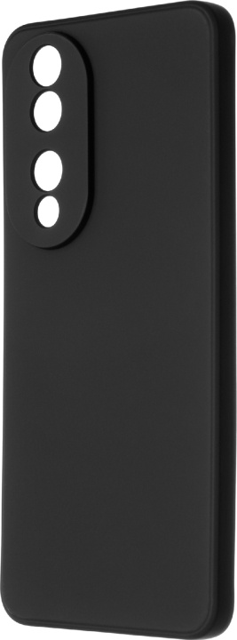 Wave Soft Touch silikonbeskyttelse, Honor 90, svart i gruppen SMARTTELEFON & NETTBRETT / Mobilbeskyttelse / Huawei/Honor hos TP E-commerce Nordic AB (D16210)