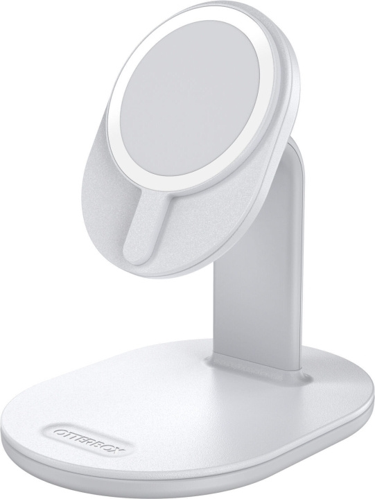 Otterbox MagSafe trådløst ladestativ, hvitt i gruppen SMARTTELEFON & NETTBRETT / Ladere og Kabler / Trådløs lader QI hos TP E-commerce Nordic AB (D16213)