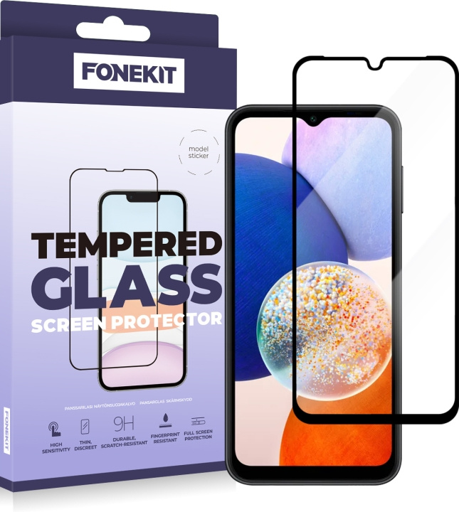FoneKit Heldeksel, Samsung Galaxy A15, svart i gruppen SMARTTELEFON & NETTBRETT / Mobilbeskyttelse / Samsung hos TP E-commerce Nordic AB (D16253)