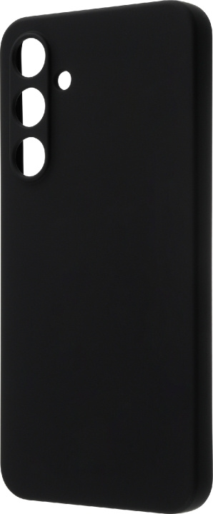 Wave Soft Touch silikonbeskyttelse, Samsung Galaxy A55 5G, svart i gruppen SMARTTELEFON & NETTBRETT / Mobilbeskyttelse / Samsung hos TP E-commerce Nordic AB (D16362)