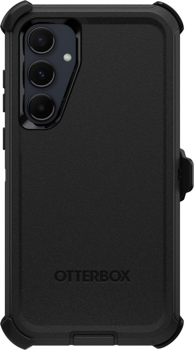 Otterbox Defender beskyttelsesveske, Samsung Galaxy A55, svart i gruppen SMARTTELEFON & NETTBRETT / Mobilbeskyttelse / Samsung hos TP E-commerce Nordic AB (D16370)
