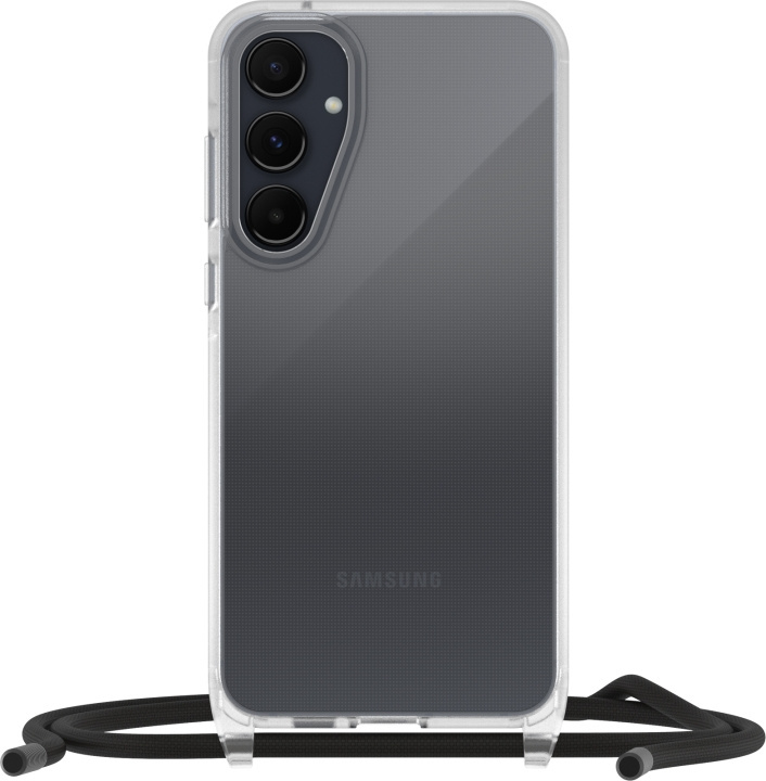 Otterbox React Necklace beskyttelsesetui med stropp, gjennomsiktig, Samsung Galaxy A55 i gruppen SMARTTELEFON & NETTBRETT / Mobilbeskyttelse / Samsung hos TP E-commerce Nordic AB (D16376)