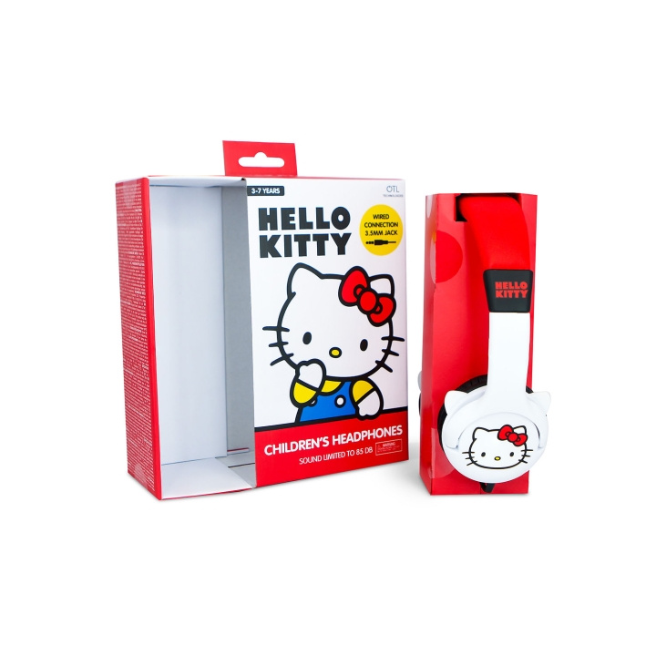 HELLO KITTY Hodetelefon Hello Kitty On-Ear 85db Kablet Med Ører i gruppen Elektronikk / Lyd & Bilde / Hodetelefoner & Tilbehør / Hodetelefoner hos TP E-commerce Nordic AB (D16446)