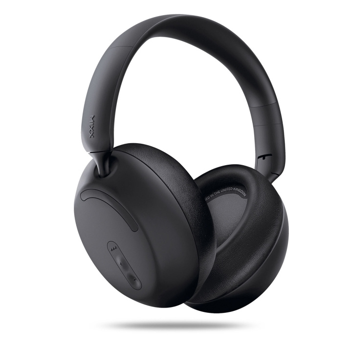MIXX Hodetelefon StreamQ D2 Over-Ear Trådløs Svart i gruppen Elektronikk / Lyd & Bilde / Hodetelefoner & Tilbehør / Hodetelefoner hos TP E-commerce Nordic AB (D16474)