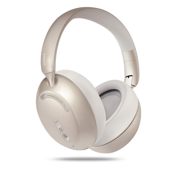 MIXX Hodetelefon StreamQ D3 ANC Over-Ear Trådløs Sand i gruppen Elektronikk / Lyd & Bilde / Hodetelefoner & Tilbehør / Hodetelefoner hos TP E-commerce Nordic AB (D16477)
