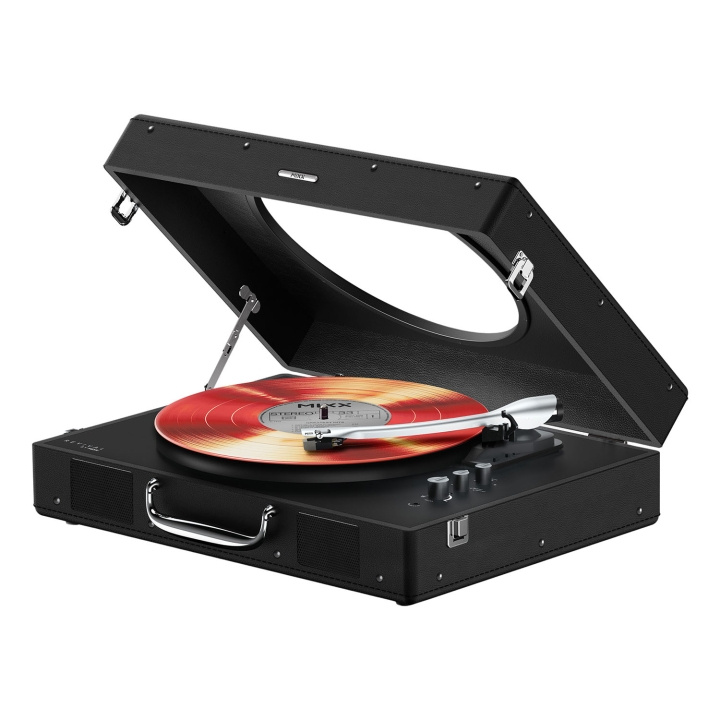MIXX Vinylplatespiller Revival 65 Stereo Svart i gruppen Elektronikk / Lyd & Bilde / Hjemmekino, HiFi og bærbar / Kompakt Stereo & Platespillere hos TP E-commerce Nordic AB (D16478)