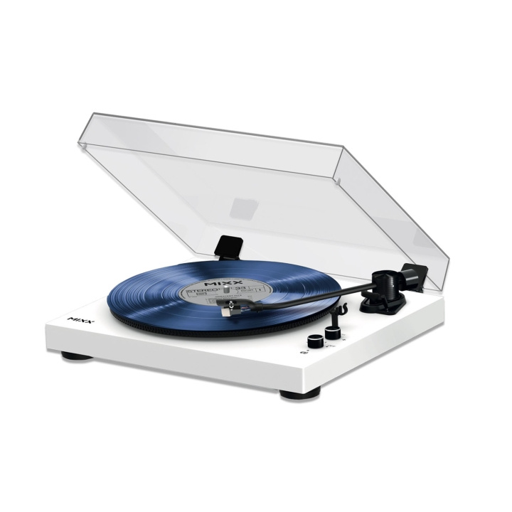 MIXX Vinylplatespiller Analog 5 Stereo Hvit i gruppen Elektronikk / Lyd & Bilde / Hjemmekino, HiFi og bærbar / Kompakt Stereo & Platespillere hos TP E-commerce Nordic AB (D16482)