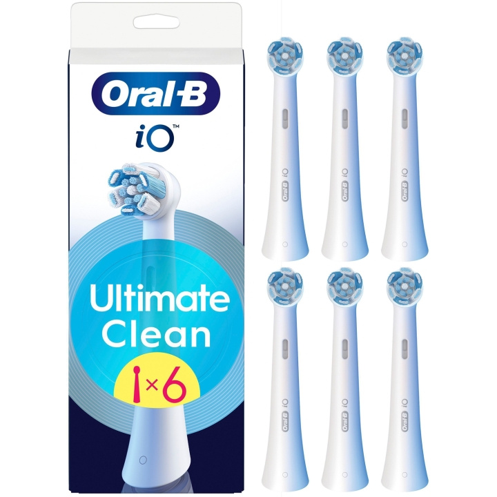 Oral B Børstehode iO Ultimate Clean 6 stk i gruppen HELSE OG SKJØNNHET / Munnpleie / Elektriske tannbørster tilbehør hos TP E-commerce Nordic AB (D16512)