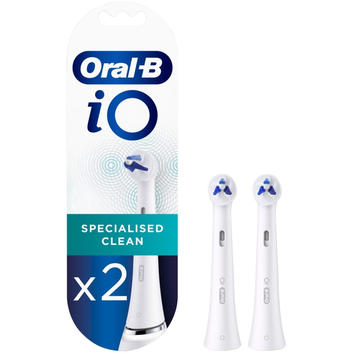 Oral B Borsthuvud iO Specialised Clean 2st i gruppen HELSE OG SKJØNNHET / Munnpleie / Elektriske tannbørster tilbehør hos TP E-commerce Nordic AB (D16526)