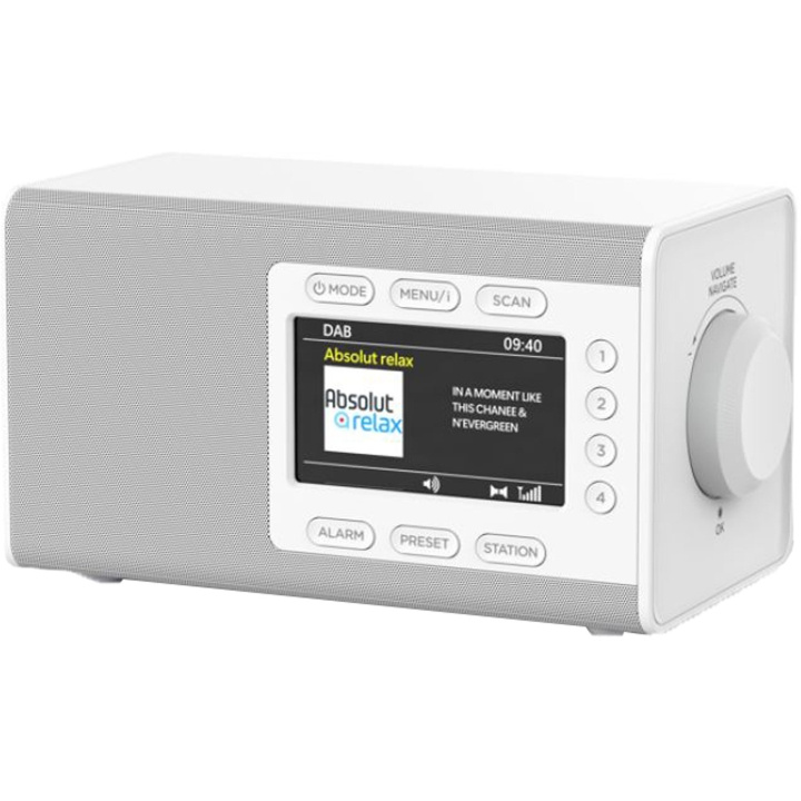 Soundmaster Bordsradio med färg-display och förvalsknappar i gruppen Elektronikk / Lyd & Bilde / Hjemmekino, HiFi og bærbar / Radio & Vekkerklokker / Radio hos TP E-commerce Nordic AB (D16544)