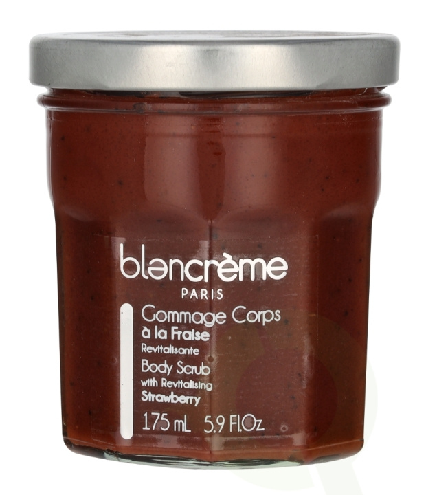 Blancreme Body Scrub 175 ml With Strawberry i gruppen HELSE OG SKJØNNHET / Hudpleie / Ansikt / Skrubb/peeling hos TP E-commerce Nordic AB (D16557)