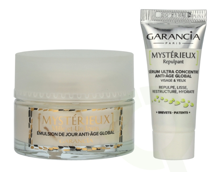 Garancia Mysterious Thousand And Ond Days Set 35 ml Anti-Aging Day Emulsion 30 ml/Mysterieux Repulpant 5 ml i gruppen HELSE OG SKJØNNHET / Hudpleie / Ansikt / Dagkrem hos TP E-commerce Nordic AB (D16613)