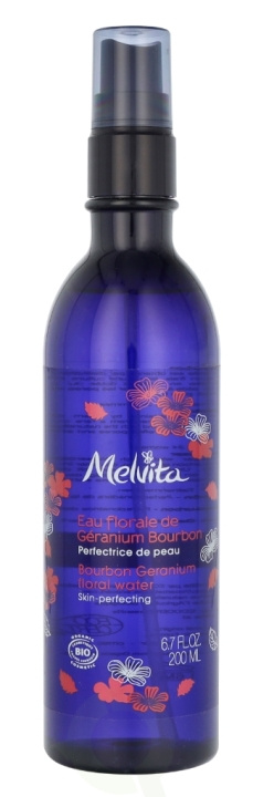 Melvita Bourban Geranium Floral water 200 ml i gruppen HELSE OG SKJØNNHET / Hudpleie / Ansikt / Rengjøring hos TP E-commerce Nordic AB (D16618)