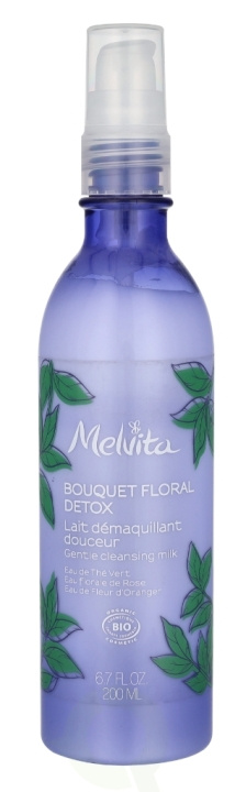 Melvita Bouquet Floral Detox Gentle Cleansing Milk 200 ml i gruppen HELSE OG SKJØNNHET / Hudpleie / Ansikt / Rengjøring hos TP E-commerce Nordic AB (D16621)