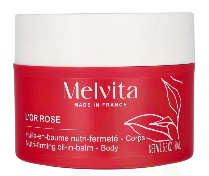 Melvita L\'Or Rose Firming Oil-In-Balm 170 ml i gruppen HELSE OG SKJØNNHET / Hudpleie / Kroppspleie / Body lotion hos TP E-commerce Nordic AB (D16629)