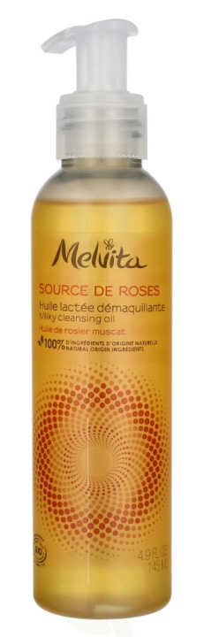 Melvita Source De Roses Milky Cleansing Oil 145 ml i gruppen HELSE OG SKJØNNHET / Hudpleie / Ansikt / Rengjøring hos TP E-commerce Nordic AB (D16636)