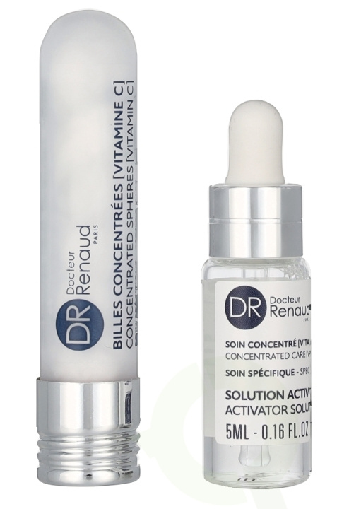 Dr. Renaud Concentrated Care Vitamin C Set 5.05 ml Spheres 0,05gr/Activator Solution 5ml i gruppen HELSE OG SKJØNNHET / Hudpleie / Ansikt / Hudserum hos TP E-commerce Nordic AB (D16660)