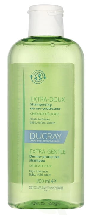 Ducray Ekstra skånsom Dermo-Protective Shampoo 200 ml i gruppen HELSE OG SKJØNNHET / Hår & styling / Hårpleie / Sjampo hos TP E-commerce Nordic AB (D16680)
