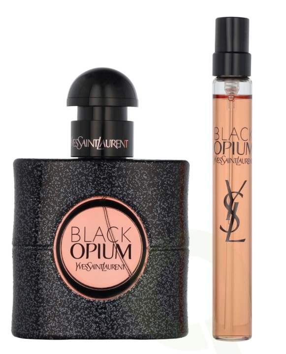 Yves Saint Laurent YSL Black Opium Giftset 40 ml Edp Spray 30ml/Edp Spray 10ml i gruppen HELSE OG SKJØNNHET / Gavesett / Gavesett for henne hos TP E-commerce Nordic AB (D16713)