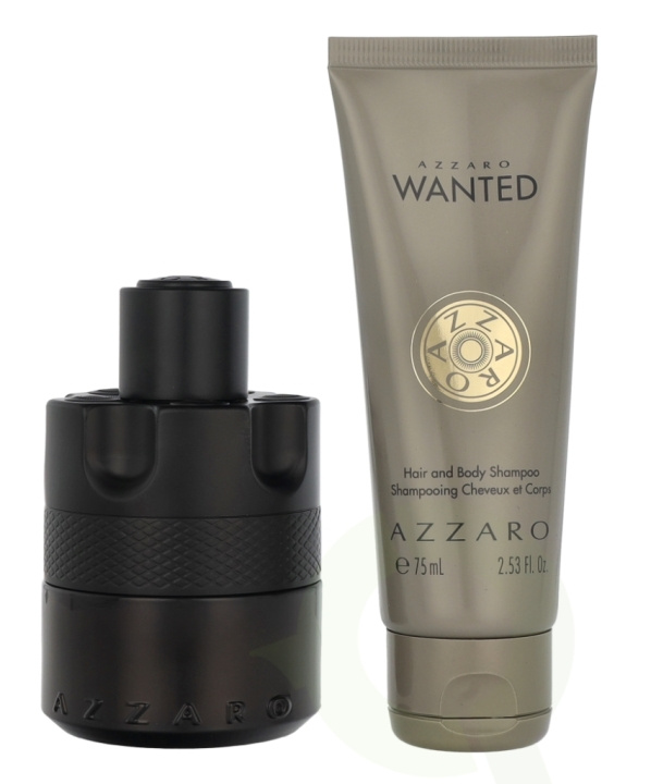 Azzaro The Most Wanted Intense Giftset 125 ml Edp Spray 50ml/75ml i gruppen HELSE OG SKJØNNHET / Gavesett / Gavesett for ham hos TP E-commerce Nordic AB (D16722)