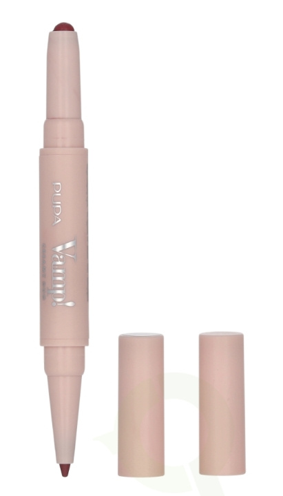 Pupa Milano Pupa Vamp! Creamy Duo Lip Pencil 1 g #008 Vintage Rose / Lipstick 0,8g / Pencil 0,2g i gruppen HELSE OG SKJØNNHET / Makeup / Lepper / Leppepenn hos TP E-commerce Nordic AB (D16736)