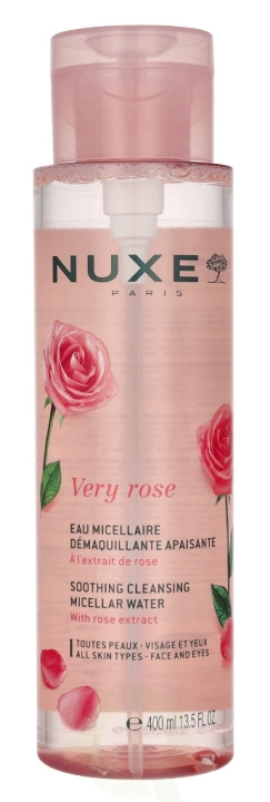 Nuxe Very Rose Soothing Cleansing Micellar Water 400 ml i gruppen HELSE OG SKJØNNHET / Hudpleie / Ansikt / Rengjøring hos TP E-commerce Nordic AB (D16742)