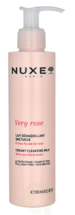 Nuxe Very Rose Creamy Make-Up Remover Milk 200 ml i gruppen HELSE OG SKJØNNHET / Hudpleie / Ansikt / Rengjøring hos TP E-commerce Nordic AB (D16743)