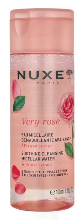 Nuxe Very Rose Soothing Micellar Water 100 ml i gruppen HELSE OG SKJØNNHET / Hudpleie / Ansikt / Rengjøring hos TP E-commerce Nordic AB (D16747)
