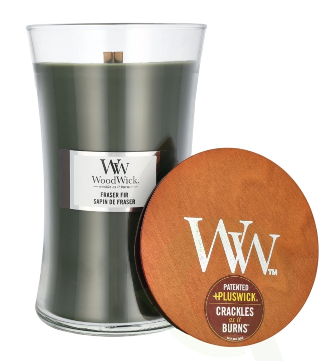WoodWick Frasier Fir Large Hourglass Candle 0 i gruppen HELSE OG SKJØNNHET / Duft og parfyme / Andre dufter / Duftlys hos TP E-commerce Nordic AB (D16766)