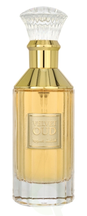 Lattafa Velvet Oud Edp Spray 100 ml i gruppen HELSE OG SKJØNNHET / Duft og parfyme / Parfyme / Unisex hos TP E-commerce Nordic AB (D16799)