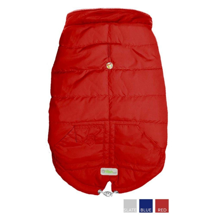 Canada Pooch Go Fresh - Pet Arcticparka Scooter Rød M 38cm i gruppen HJEM, HUS OG HAGE / Dyretilbehør / Hund hos TP E-commerce Nordic AB (D16849)