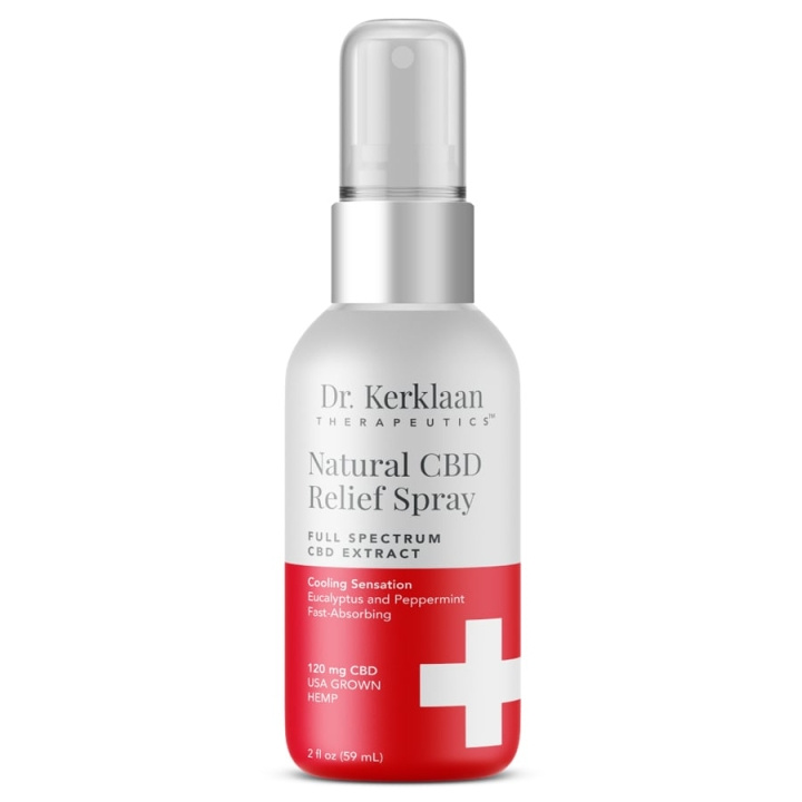 Dr. Kerklaan Natural CBD Relief Spray 59 ml i gruppen HELSE OG SKJØNNHET / Hudpleie / Kroppspleie / Bodymist hos TP E-commerce Nordic AB (D16852)