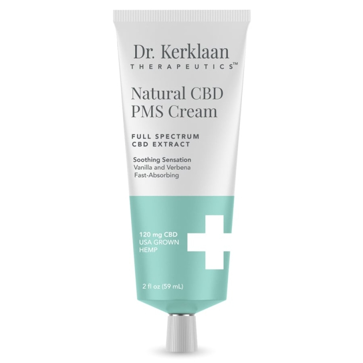 Dr. Kerklaan Naturlig CBD PMS-krem 59 ml i gruppen HELSE OG SKJØNNHET / Hudpleie / Kroppspleie / Body lotion hos TP E-commerce Nordic AB (D16855)