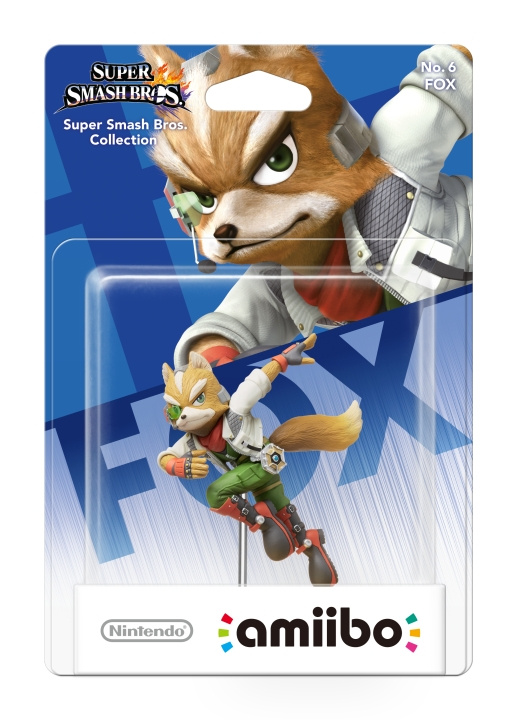 Amiibo Nintendo Amiibo Figurine Fox i gruppen Elektronikk / TV-spill & tilbehør / Nintendo Switch / Tilbehør hos TP E-commerce Nordic AB (D16869)