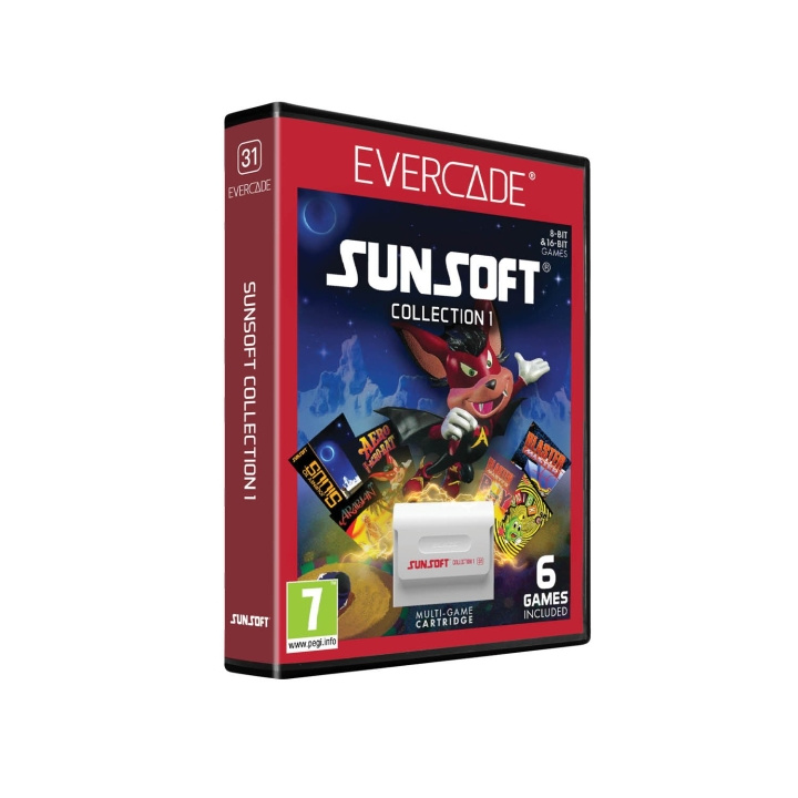 Blaze Evercade Sunsoft Collection 1 i gruppen Elektronikk / TV-spill & tilbehør / Andre spill hos TP E-commerce Nordic AB (D16876)