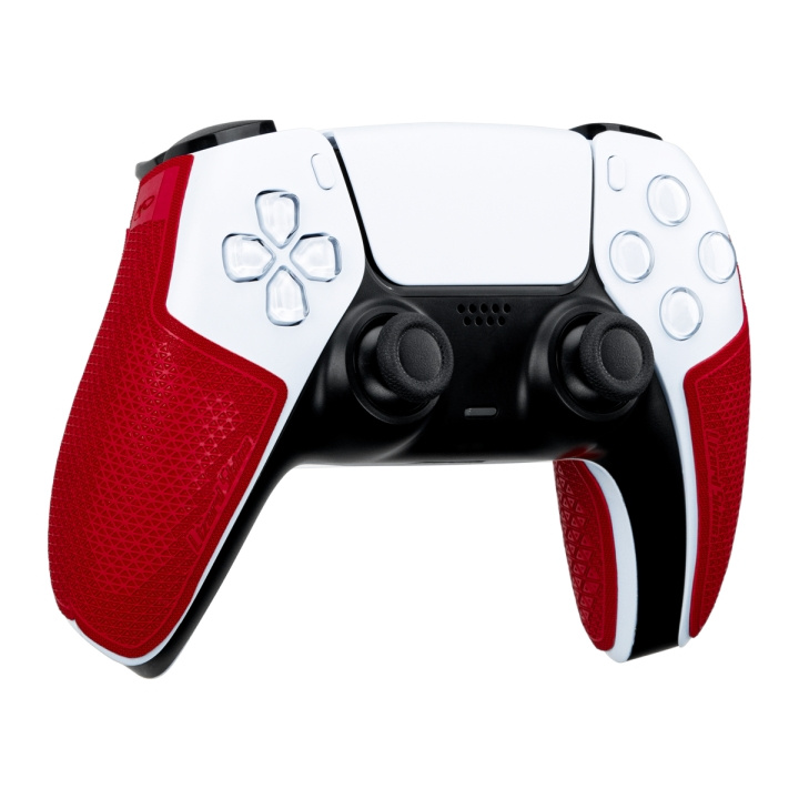 LIZARD SKINS DSP-kontrollergrep for PlayStation 5 - Crimson Red i gruppen Elektronikk / TV-spill & tilbehør / Sony PlayStation 5 hos TP E-commerce Nordic AB (D16898)