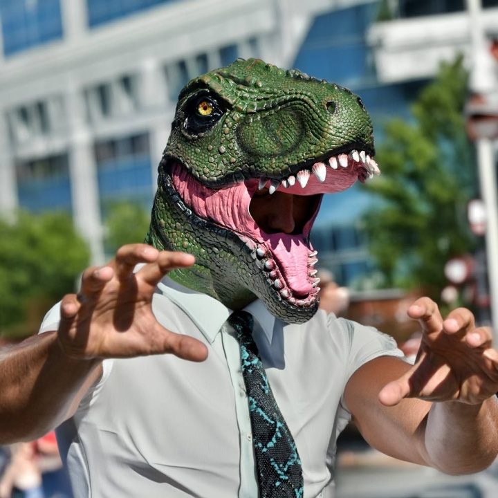 MikaMax Dinosaur-maske i gruppen LEKER, BARN OG BABY / Leker / Masker og kostymer hos TP E-commerce Nordic AB (D16900)