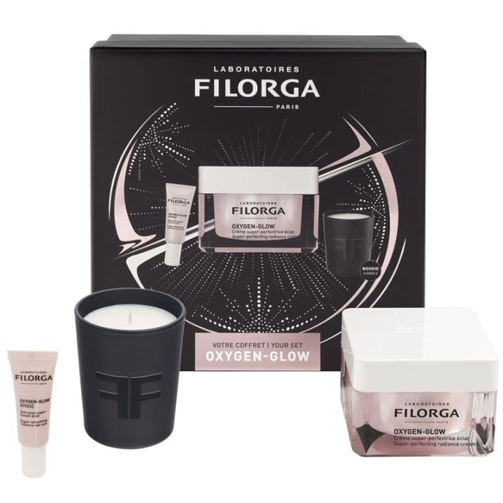 Filorga Oxygen Glow gaveeske i gruppen HELSE OG SKJØNNHET / Duft og parfyme / Andre dufter / Duftlys hos TP E-commerce Nordic AB (D16913)