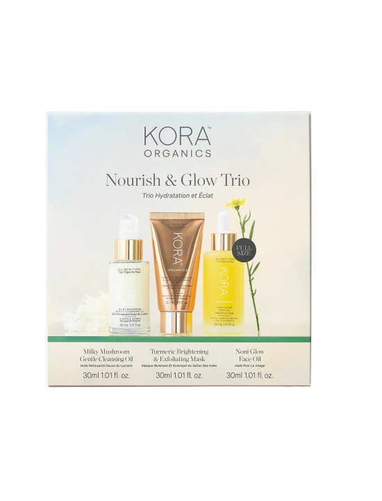 KORA Organics Nourish & Glow Trio Hydration Gaveeske i gruppen HELSE OG SKJØNNHET / Gavesett / Gavesett for henne hos TP E-commerce Nordic AB (D16949)