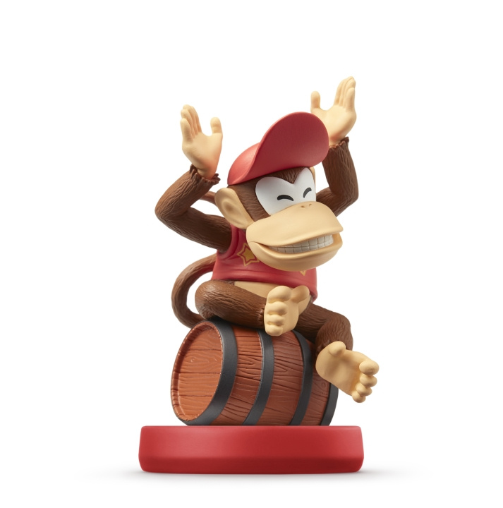 Amiibo Nintendo Amiibo Figur Diddy Kong (Super Mario Collection) i gruppen Elektronikk / TV-spill & tilbehør / Nintendo Switch / Tilbehør hos TP E-commerce Nordic AB (D16966)