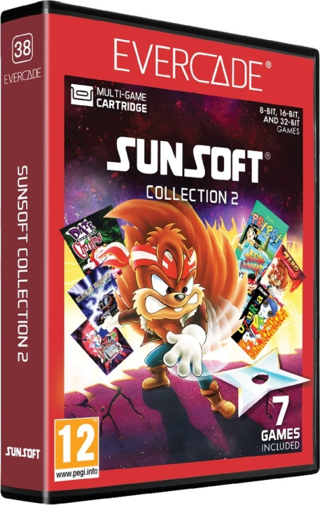 Blaze Evercade Sunsoft Collection 2 i gruppen Elektronikk / TV-spill & tilbehør / Andre spill hos TP E-commerce Nordic AB (D16972)