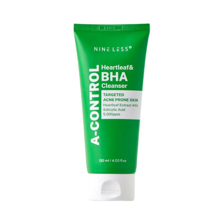 Nineless A-Control Heartleaf BHA ClearPore Cleanser - 120 ml i gruppen HELSE OG SKJØNNHET / Hudpleie / Ansikt / Dagkrem hos TP E-commerce Nordic AB (D16978)