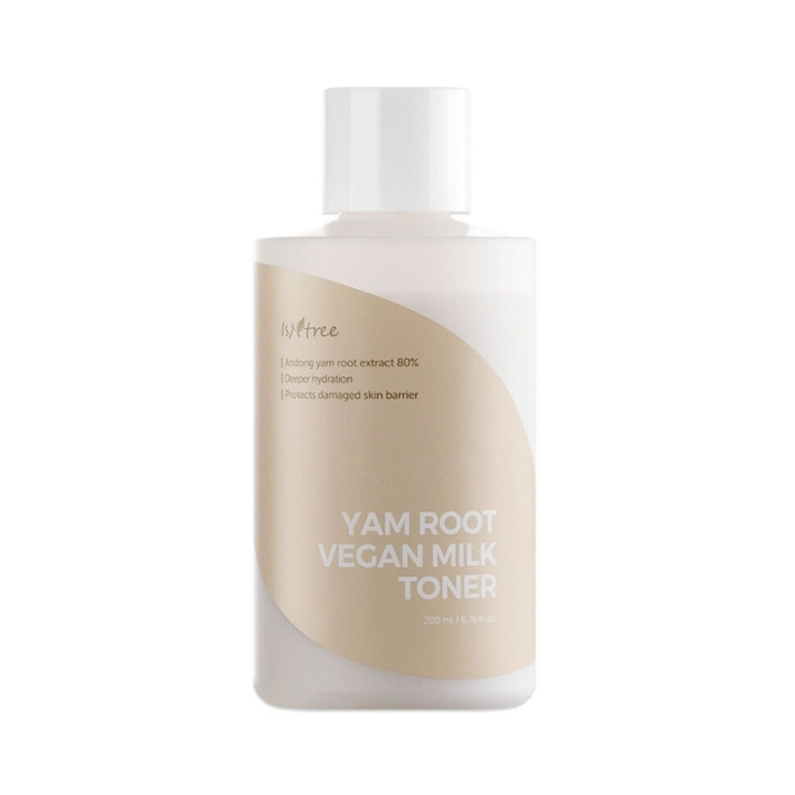Isntree Yam Root Vegan Milk Toner - 200 ml i gruppen HELSE OG SKJØNNHET / Hudpleie / Ansikt / Dagkrem hos TP E-commerce Nordic AB (D16983)