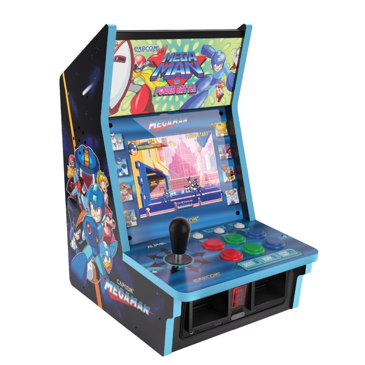 Blaze Evercade Evercade Alpha Mega Man Bartop Arkade i gruppen Elektronikk / TV-spill & tilbehør / Andre spill hos TP E-commerce Nordic AB (D17022)