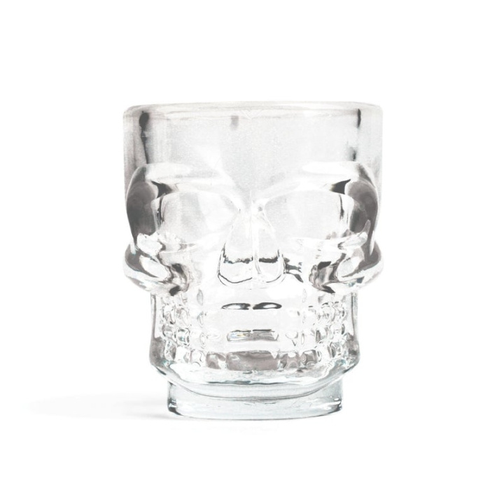 Kikkerland Skull Shot Glass Sett med 4 stk i gruppen SPORT, FRITID & HOBBY / Morsomme produkter / Samlerobjekter hos TP E-commerce Nordic AB (D17025)