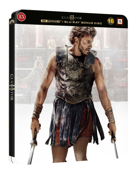 GLADIATOR II i gruppen Elektronikk / Lyd & Bilde / TV og tilbehør / Filmer / Blu-ray hos TP E-commerce Nordic AB (D17073)