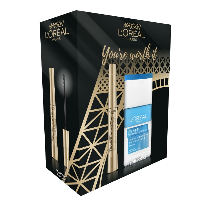 L\'Oreal The Complete Duo-gaveeske i gruppen HELSE OG SKJØNNHET / Gavesett / Gavesett for henne hos TP E-commerce Nordic AB (D17102)