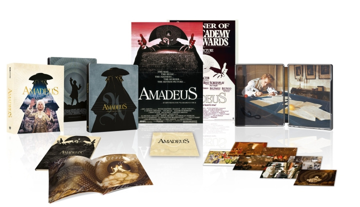 Amadeus Ultimate Collector\'s Edition Steelbook i gruppen Elektronikk / Lyd & Bilde / TV og tilbehør / Filmer / Blu-ray hos TP E-commerce Nordic AB (D17103)