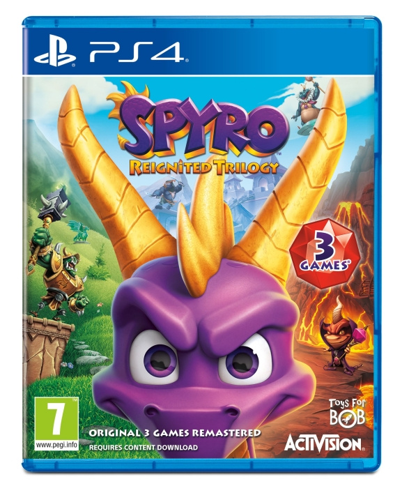 Spyro Reignited Trilogy (Nordic) (PS4) i gruppen Elektronikk / TV-spill & tilbehør / Sony PlayStation 4 / Spill hos TP E-commerce Nordic AB (D17129)